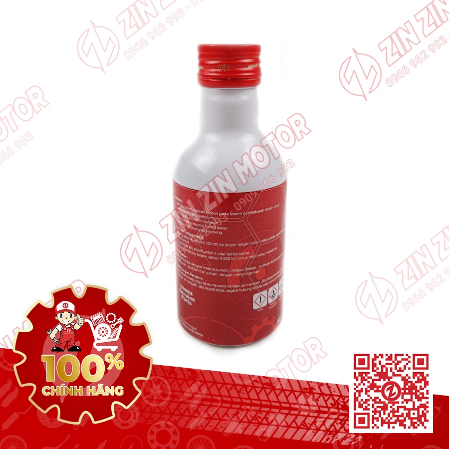 Chai Súc Động Cơ, Vệ Sinh Kim Phun Và Buồng Đốt Xe Máy INJECTER CLEANER Chính Hãng Honda