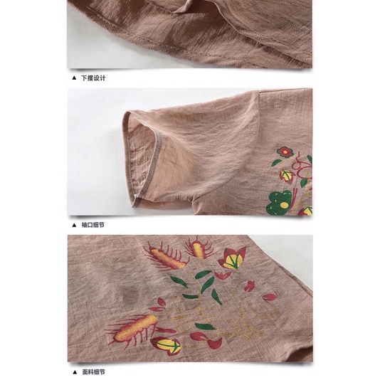 Bộ đũi mặc nhà trung niên cho bà cho mẹ-sét bộ quần áo nữ cao cấp