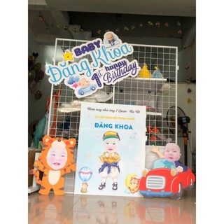 Chibi Sinh Nhật Cho Bé, Chibi Cho Bé Trai [Miễn Phí Thiết Kế]