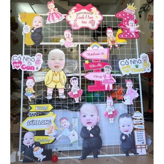 Chibi Sinh Nhật Cho Bé, Chibi Cho Bé Trai [Miễn Phí Thiết Kế]