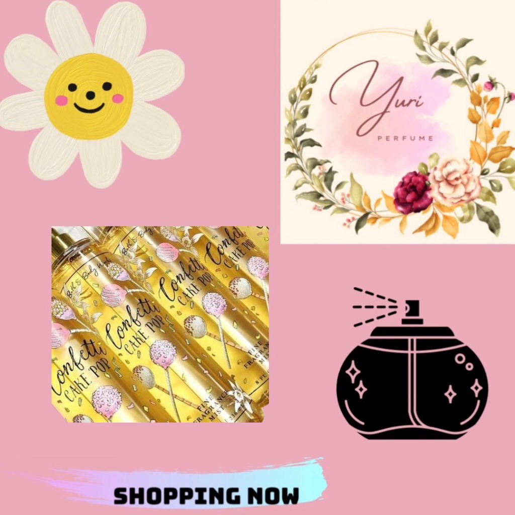 Xịt Toàn Thân Bath and Body Works Confetti Cake Pop Body Mist