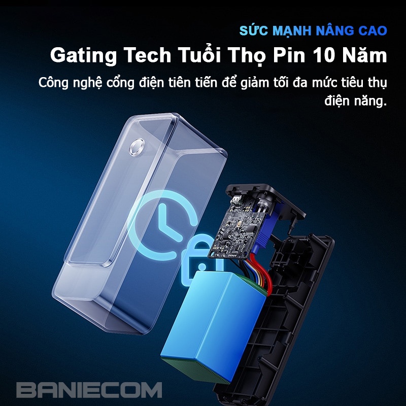Kích khởi động xe hơi Baseus Mini Car Jump Started 600A 6000mAh cho xe Xăng < 4L và Dầu < 2.5L - BANIECOM
