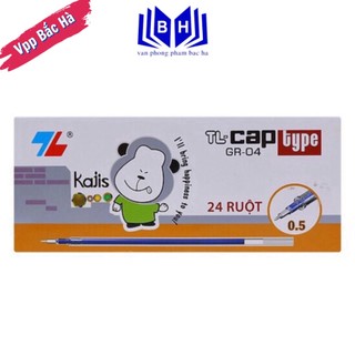 Ruột bút gel gr-04 - ruột bút gel nước thiên long ngòi 0.5mm