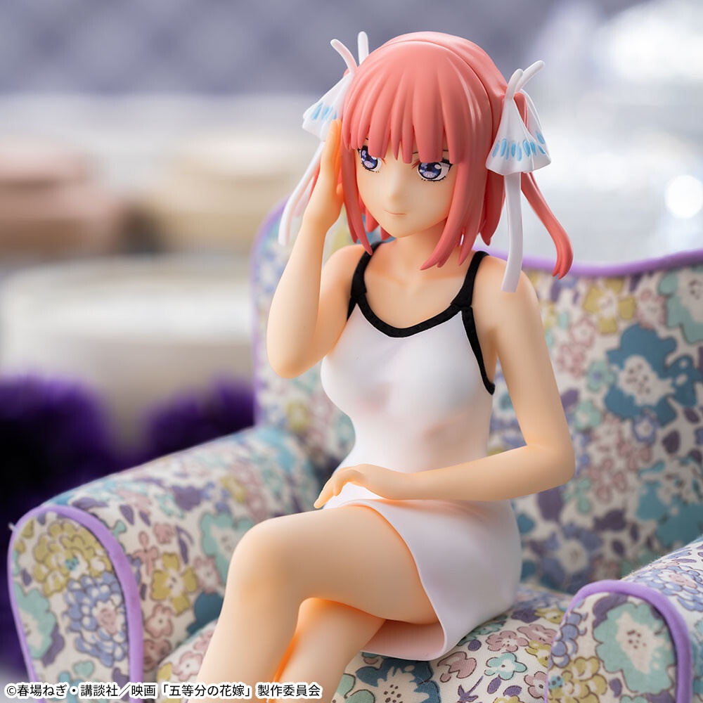Mô Hình Nino Nakano -Anime Gotoubun no Hanayome - Premium Chokonose Figure SEGA