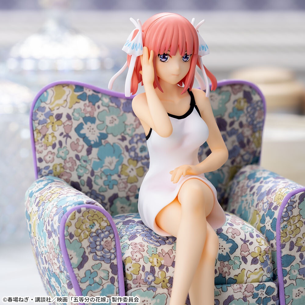 Mô Hình Nino Nakano -Anime Gotoubun no Hanayome - Premium Chokonose Figure SEGA