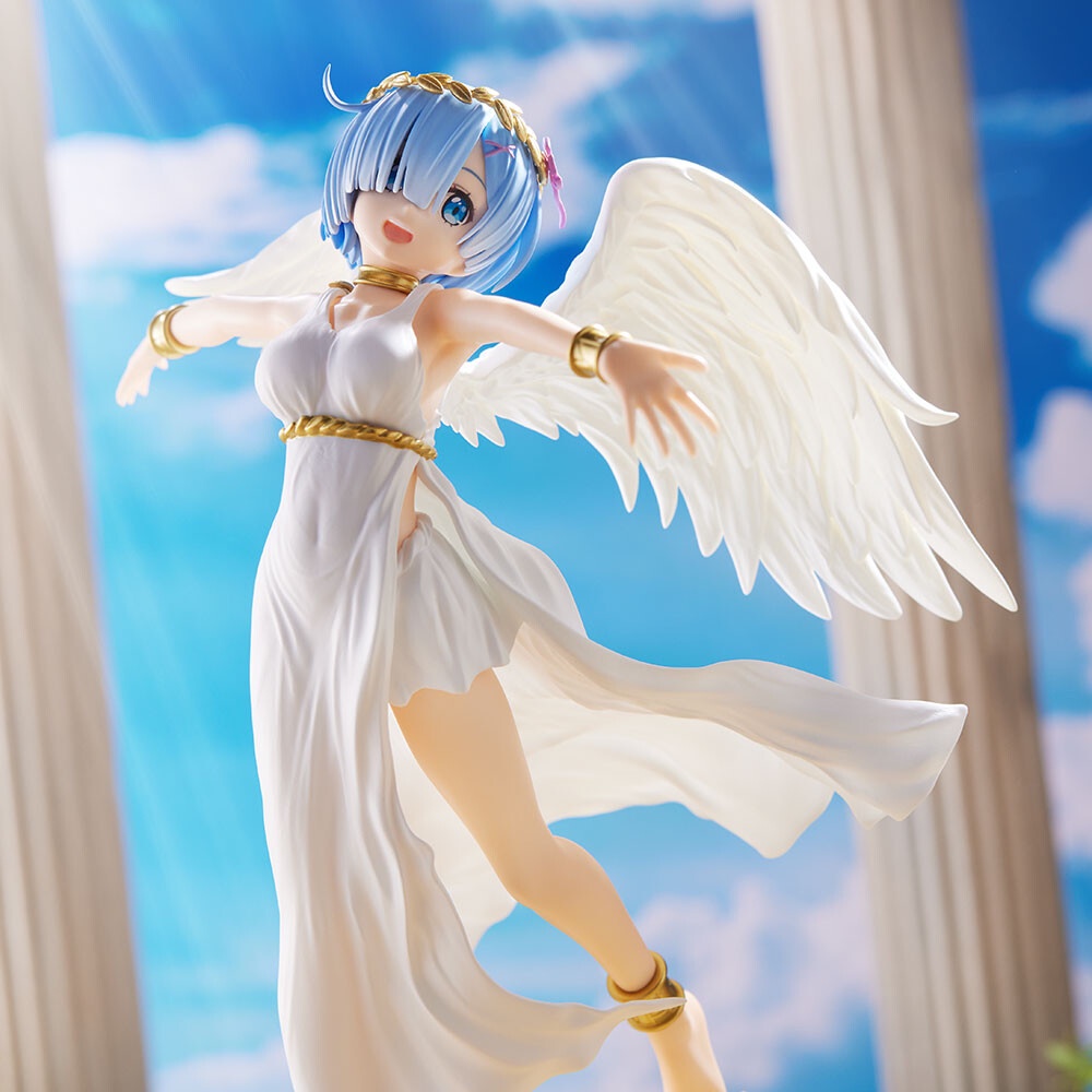 Mô Hình Figure Rem - Hoạt Hình Anime Re:Zero - Luminasta Chou Oni Tenshi Chính Hãng SEGA
