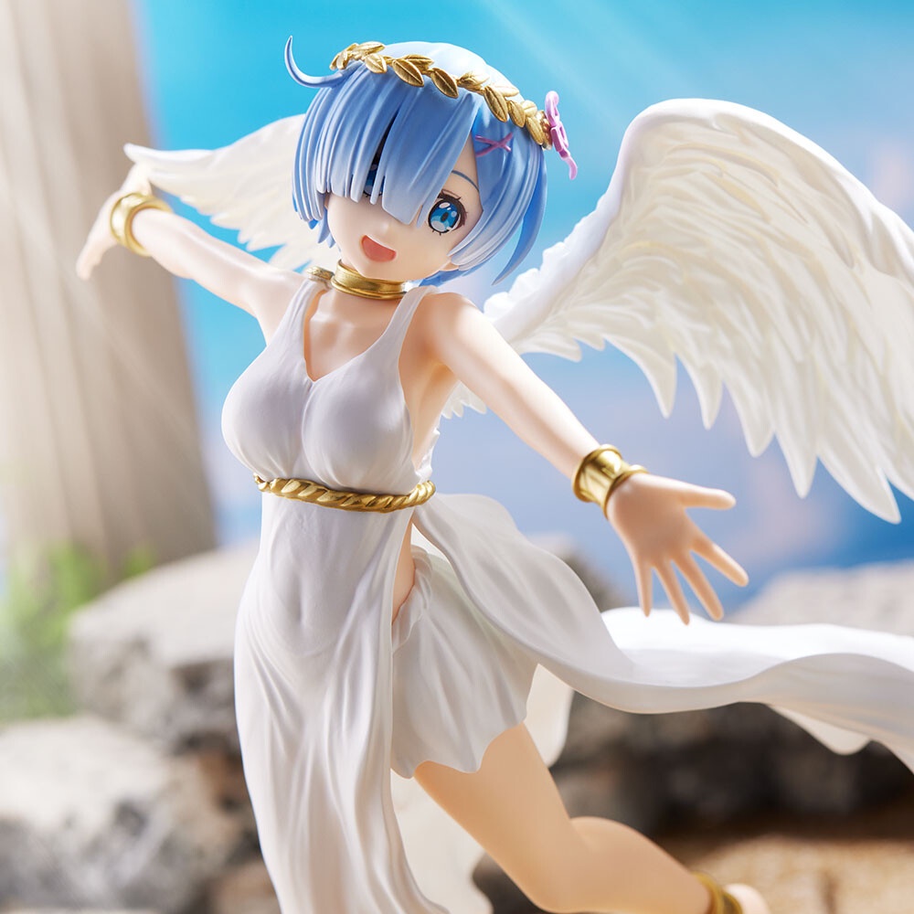Mô Hình Figure Rem - Hoạt Hình Anime Re:Zero - Luminasta Chou Oni Tenshi Chính Hãng SEGA