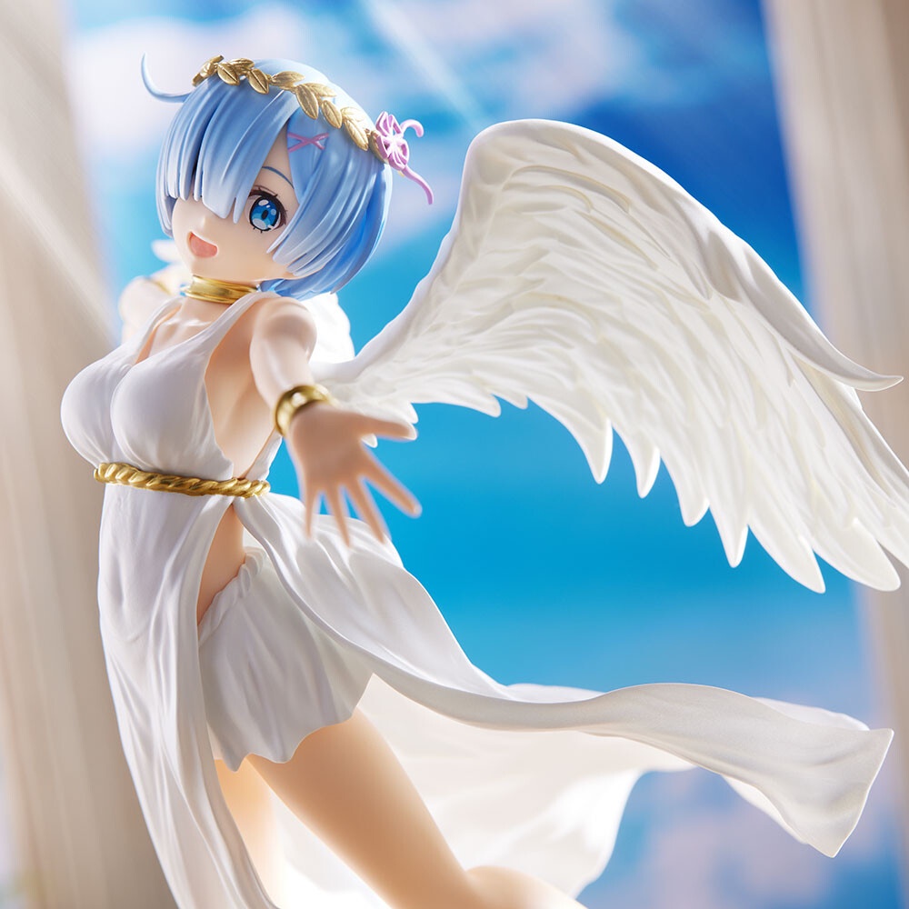 Mô Hình Figure Rem - Hoạt Hình Anime Re:Zero - Luminasta Chou Oni Tenshi Chính Hãng SEGA