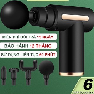 Máy massage cầm tay 6 chế độ , massage trị đau , đấm lưng , trị liệu cổ vai gáy