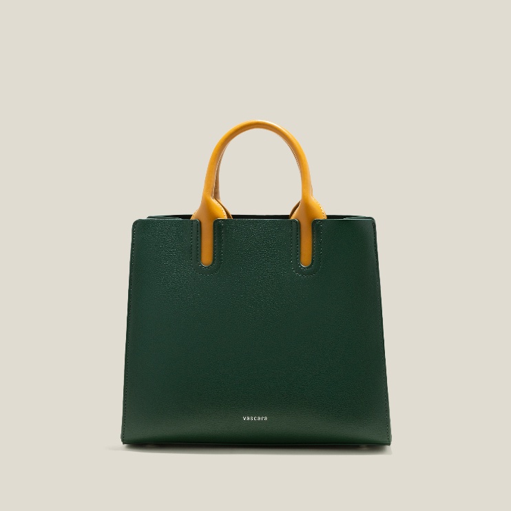 Vascara Túi Xách Tay Nhấn Màu Quai Tương Phản - TOT 0115