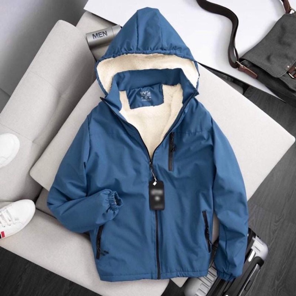 Áo khoác gió nam nữ 2 lớp lót lông cừu cao cấp siêu ấm, áo gió nam nữ phủ nano chống gió chống thấm nước - Hàng mới về