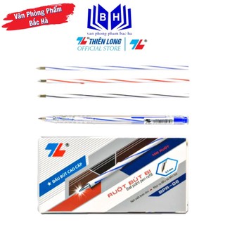 Ruột bút bi thiên long bpr-06 thay cho bút tl-027, fo-039 ngòi 0.5mm