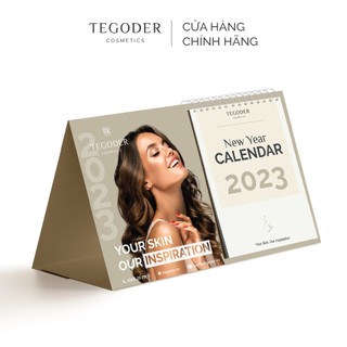 Lịch để bàn 2023 Tegoder phiên bản tiện ích 2 trong 1