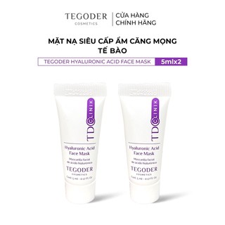  Bộ đôi mặt nạ siêu cấp ẩm căng mọng tế bào Tegoder Cosmetics HA mask 5MLx2