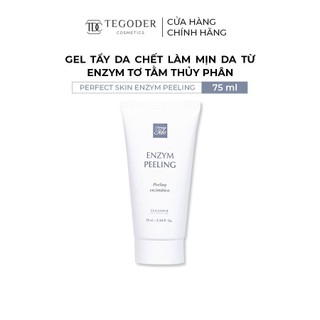 Gel tẩy da chết làm mịn da từ enzym tơ tằm thủy phân Tegoder Perfect skin enzym peeling 75 ml mã 0771