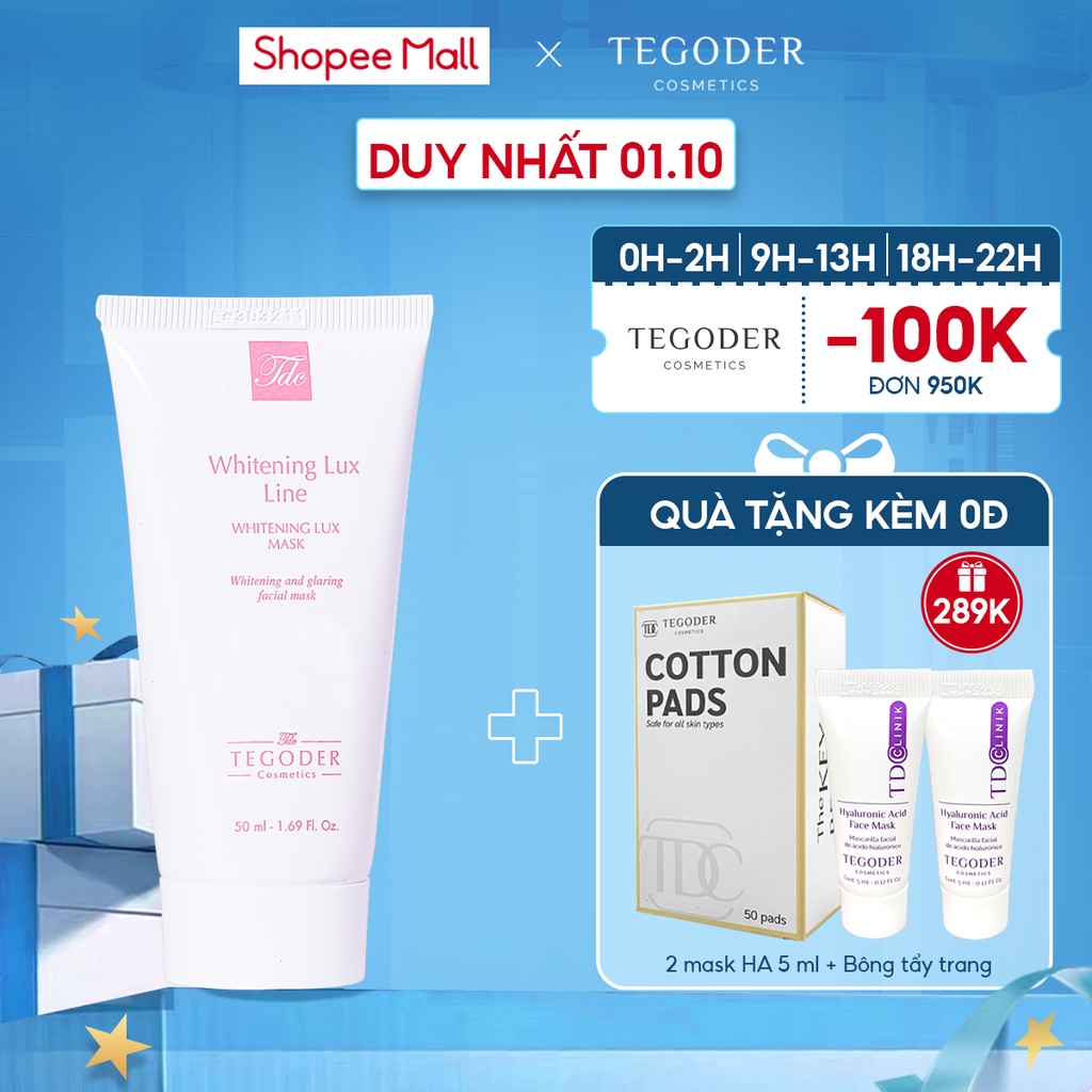 [HB Gift] Bộ 4 mẫu thử chăm sóc da Tegoder