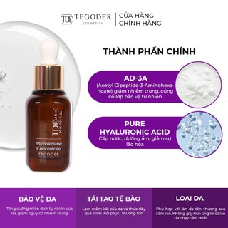 Siêu tinh chất tăng cường đề kháng làm khỏe da B-defensine Tegoder Microfensine concentrate 50 ml mã 1549
