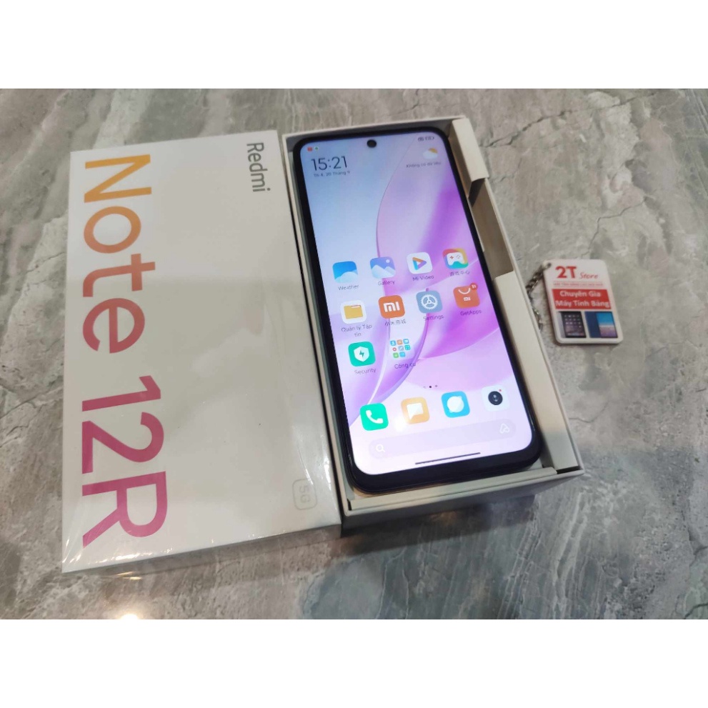 Điện thoại Xiaomi Redmi Note 12R Rom quốc tế Fullbox RAM 4/128GB chip Snapdragon 4 Gen 2 Pin 5000 thiết kế cao cấp