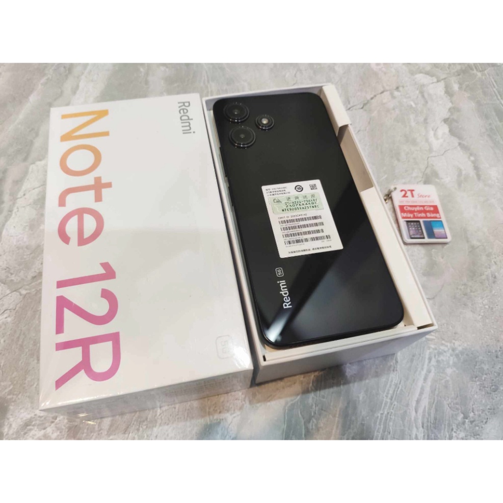 Điện thoại Xiaomi Redmi Note 12R Rom quốc tế Fullbox RAM 4/128GB chip Snapdragon 4 Gen 2 Pin 5000 thiết kế cao cấp