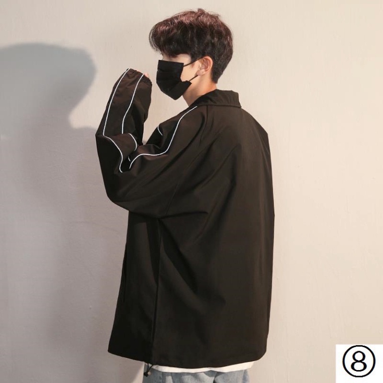 Áo gió nam nữ đều mặc, áo khoác unisex, 2 lớp dày dặn, chất gió  xuất hàn mền, phong cách uzang -  Nice Clothes