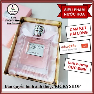 Nước hoa nữ rose oud lonkoom 100ml - rickyshop