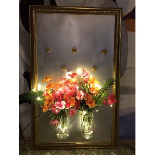 Đèn led đom đóm kèm sẵn pin dài 3 mét, đèn lét trang trí gói hoa, trang trí bóng đèn trang trí hộp quà, sinh nhật