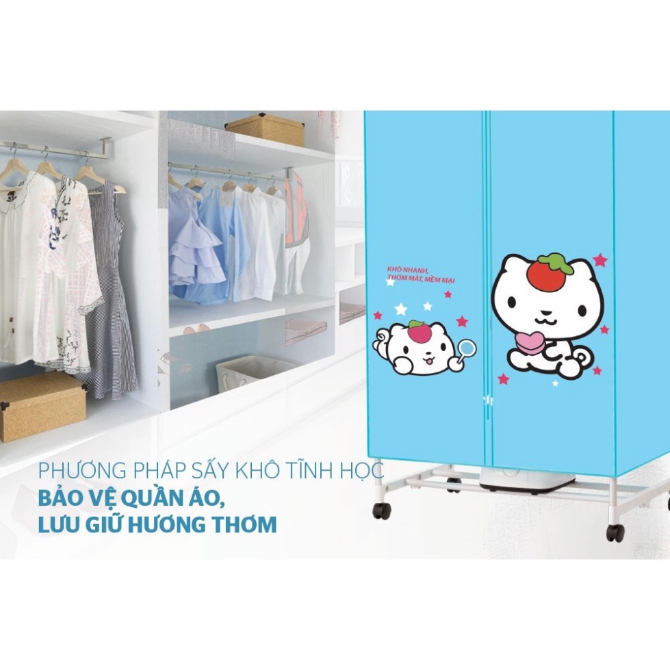 Tủ sấy quần áo sunhouse shd2702