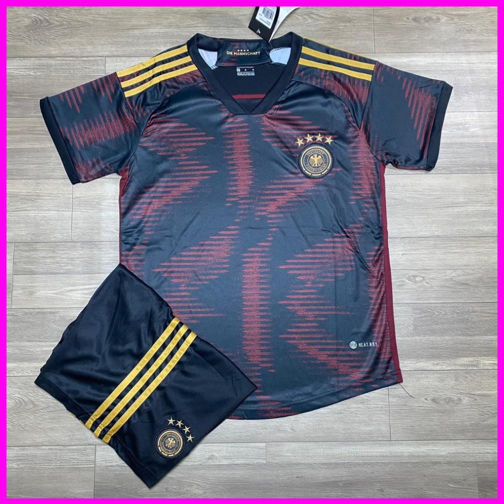 Free Ship -  Áo Bóng Đá ĐT Đức 22/23 - Hàng ThunThái - Logo Thêu