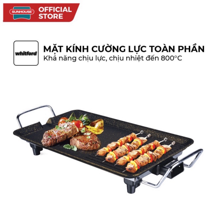 Bếp nướng điện SUNHOUSE Happy Time HTD4606 - HTD4607 Bảo hành chính hãng 12 tháng