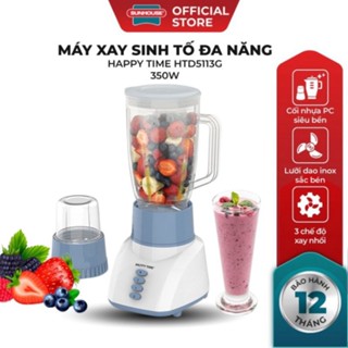 Máy xay sinh tố đa năng Happy Time HTD5113G màu xanh Công suất mạnh 350W