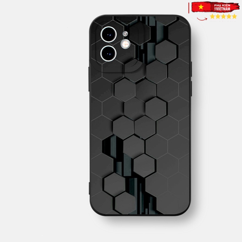 Ốp lưng ngầu đen nam dễ thương đẹp Cho iPhone 15 14 13 12 11 Pro Max SE 2020 X XR XS 8 7 ip 6S 6 Plus kute PKVN1830