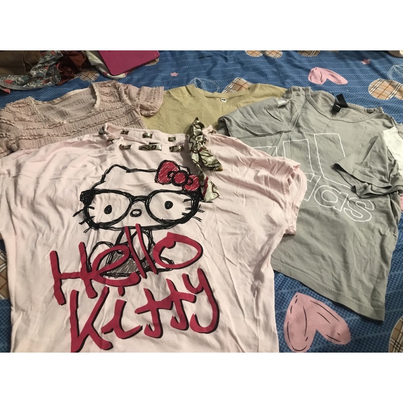 Áo thun t-shirt/ thun cánh dơi/ áo ren kiểu hiệu uni, adi d a s,kitty SALE OFF