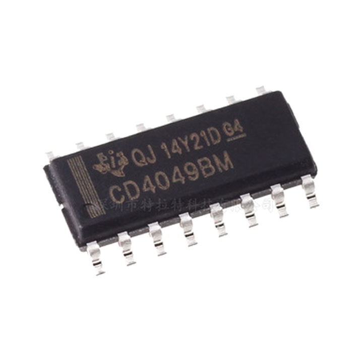 PN  -  IC Logic CD4049 SOP16 Chân Dán