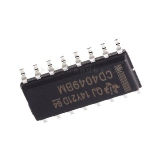 PN  -  IC Logic CD4049 SOP16 Chân Dán