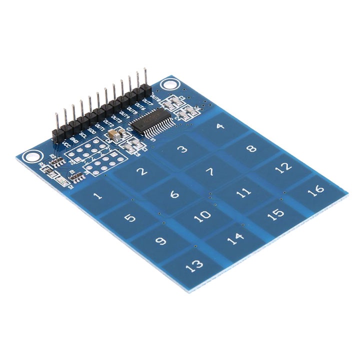 PN  -  Module Bàn Phím Cảm Ứng Chạm 16 Phím TTP229 - Module Touch Sensor Điện Dung