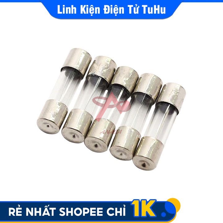 PN  -  Cầu Chì 5A 250V 6x30mm