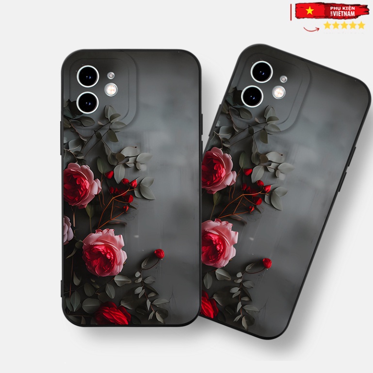 Ốp lưng độc lạ đen dễ thương đẹp Cho iPhone 15 14 13 12 11 Pro Max SE 2020 X XR XS 8 7 ip 6S 6 Plus kute PKVN1929