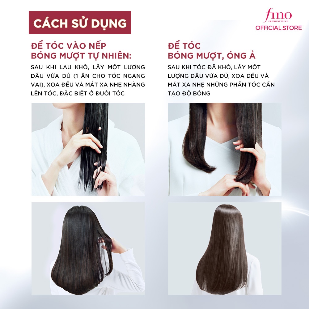[TIẾT KIỆM HƠN]  Kem ủ tóc cao cấp FINO Premium Touch 230g + Dầu dưỡng tóc cao cấp FINO PREMIUM TOUCH HAIR OIL B 70ml