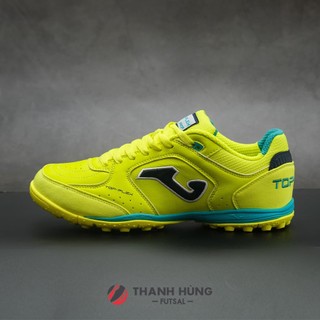 Giày đá bóng chính hãng tf 2309 - vàng neon