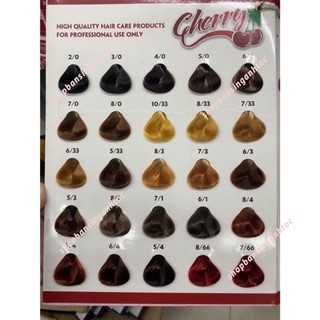 [SỈ] Màu Nhuộm Tóc Cherry 100ml