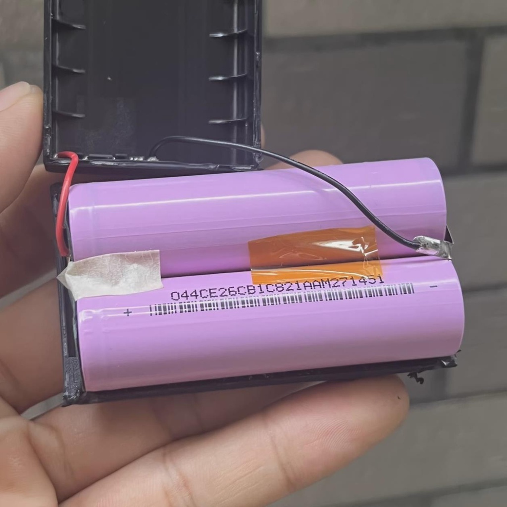 Pin lithium 3.7V5200 mAh 18650