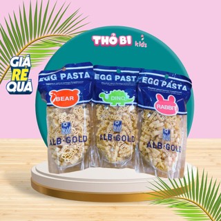 Nui cho bé ăn dặm egg pasta nhật bản hình ngộ nghĩnh 90g