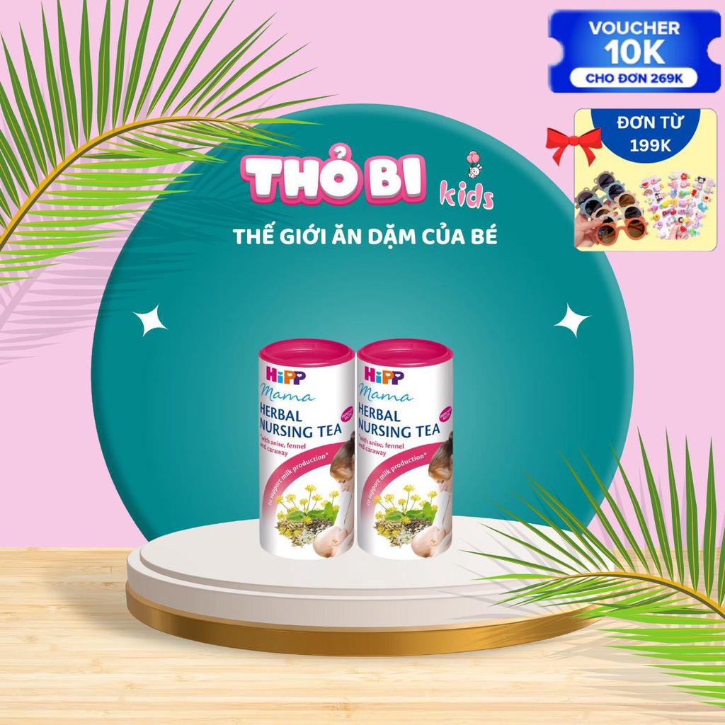 Trà Cốm Lợi Sữa HIPP Cho Mẹ Sau Sinh 200G Thơm Ngon Dễ Uống