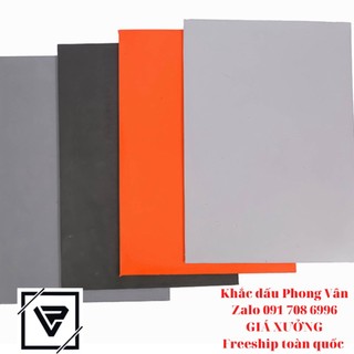Cao su khắc bằng tia laser a4 khắc dấu 2.3mm hoả tốc