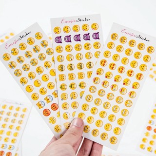 Sticker Emoji 1 tờ 55 icon freeship hoả tốc