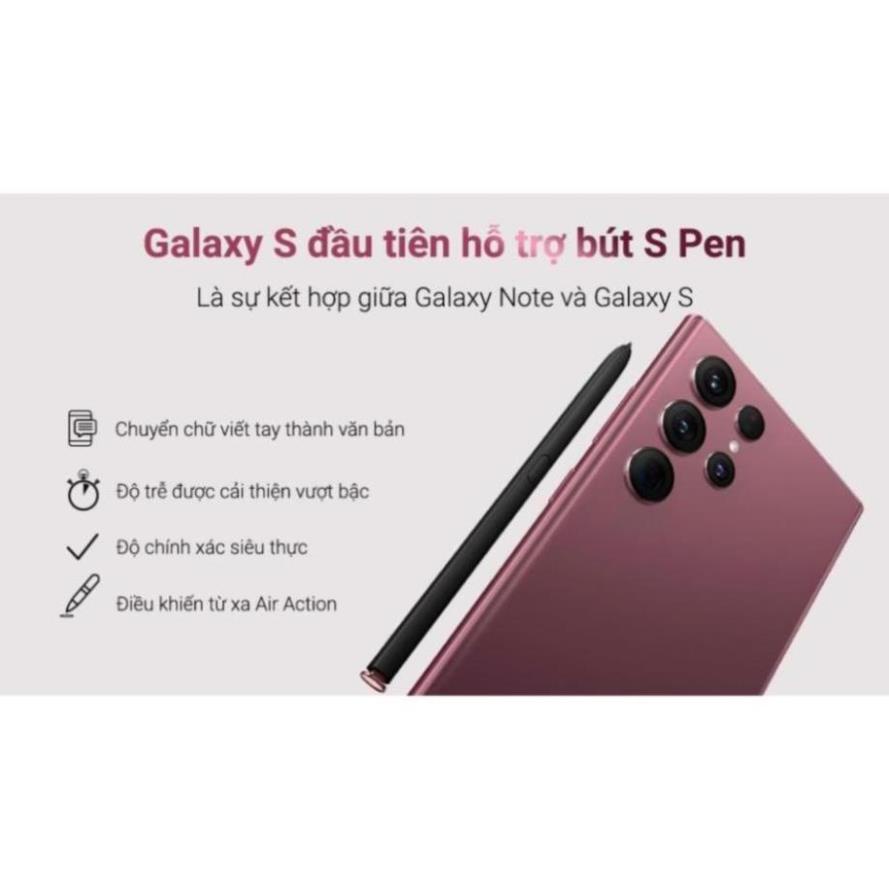 Điện thoại Samsung Galaxy S22 Ultra 5G bản Mỹ, Chip Snapdragon 8 Gen 1, FULLBOX - 2 SIM