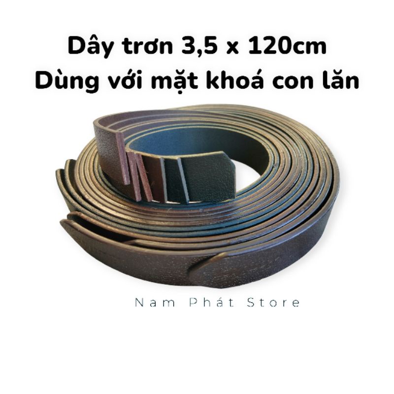 DÂY LƯNG DA BÒ KHÔNG KÈM MẶT KHOÁ