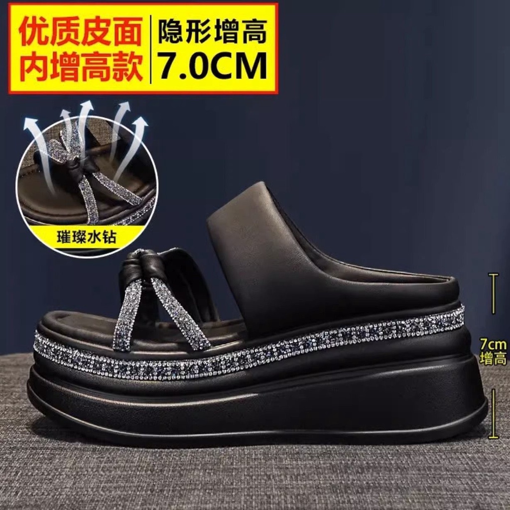 Dép Sandal Đế Xuồng Thời Trang Mùa Hè 2023 Phong Cách Châu Âu Cho Nữ