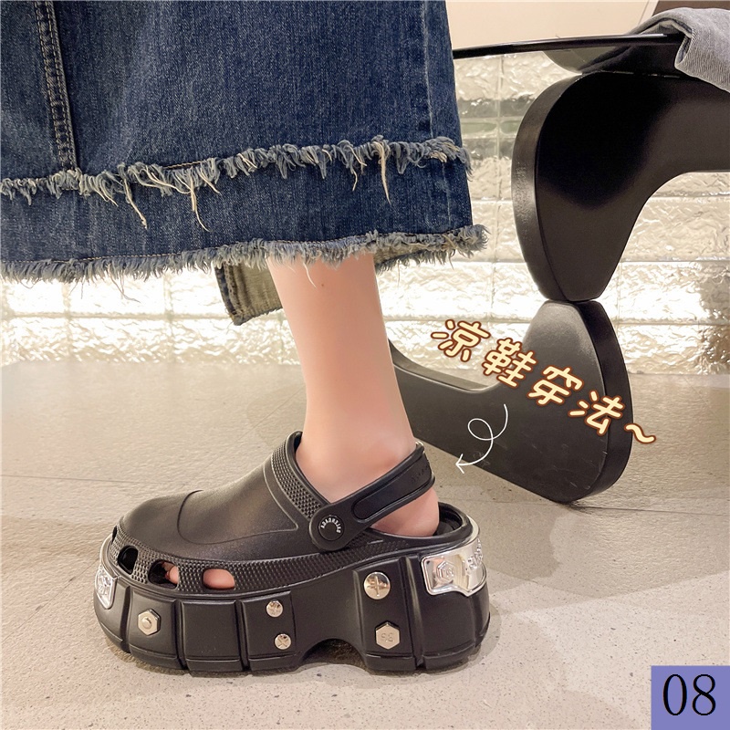 Giày Sandal Mũi Tròn Thời Trang Mùa Hè Cho Nam