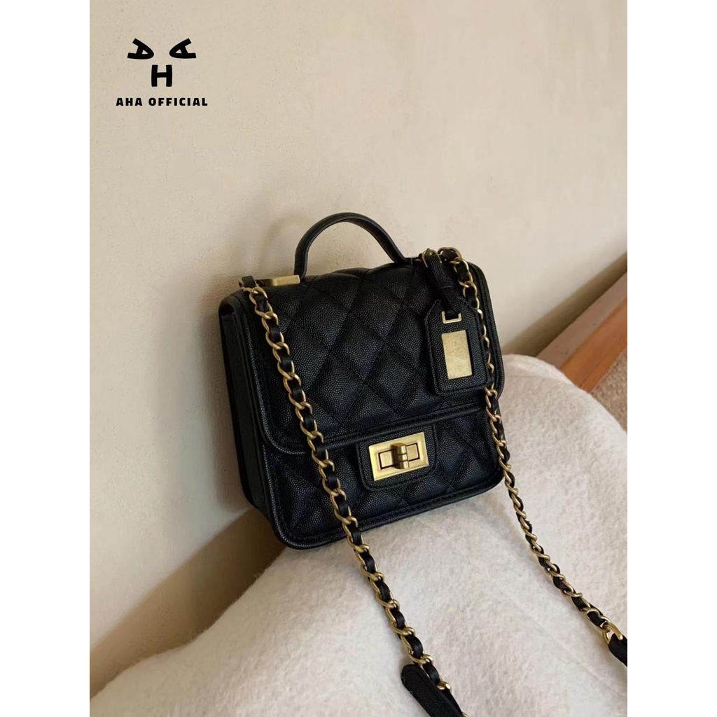 Túi Đeo Chéo Nhỏ Đính Đá Thời Trang Thu Đông Cho Nữ